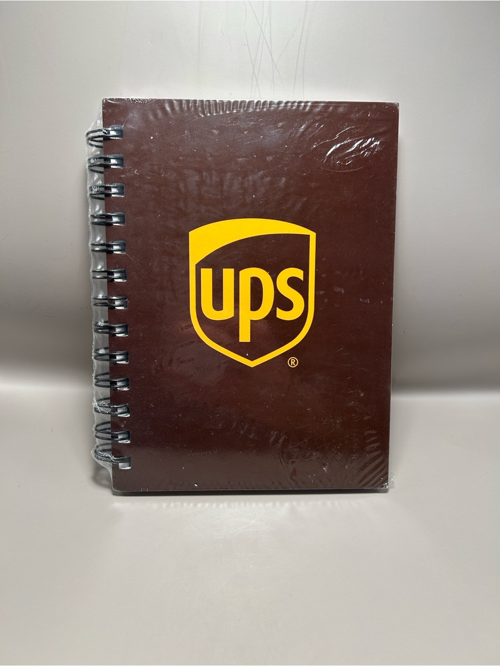 UPS Branded Brown Spiral Notebook